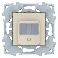 Датчик движения настенный бежевый 180° max 2200Вт до 6м Unica NEW (Schneider Electric), арт. NU552544