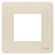Рамка 1м Unica Studio бежевый встроенный монтаж (Schneider Electric), арт. NU200244