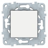 Заглушка монтажная Unica NEW белый 45X45 встроенный монтаж (Schneider Electric), арт. NU586618