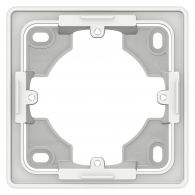 Коробка для накладного монтажа Unica NEW белый встроенный монтаж (Schneider Electric), арт. NU800218