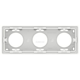 Коробка 3м для накладного монтажа Unica NEW белый горизонтальная встроенный монтаж (Schneider Electric), арт. NU800618